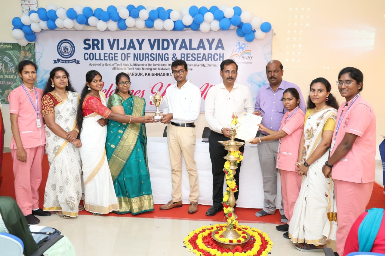 Learning begins with discipline and dedication at Sri Vijay Vidyalaya campus
